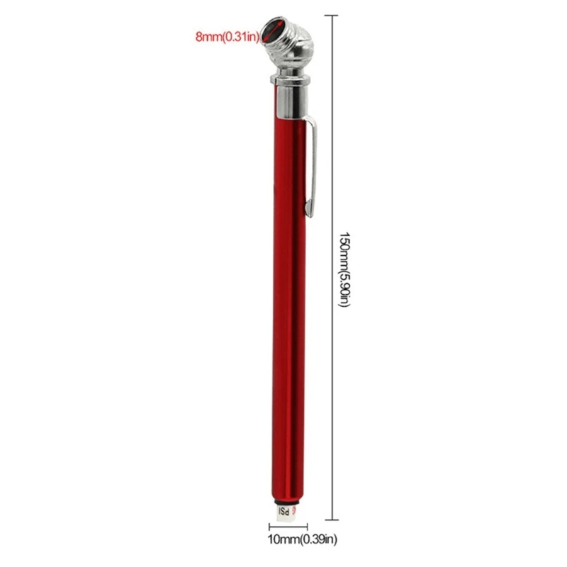 อัพเกรดเครื่องวัดความดันยาง Essential อุปกรณ์วัดความดันยางสะดวกเครื่องวัดความดันยางสำหรับยานพาหนะทั้งหมด Dropship