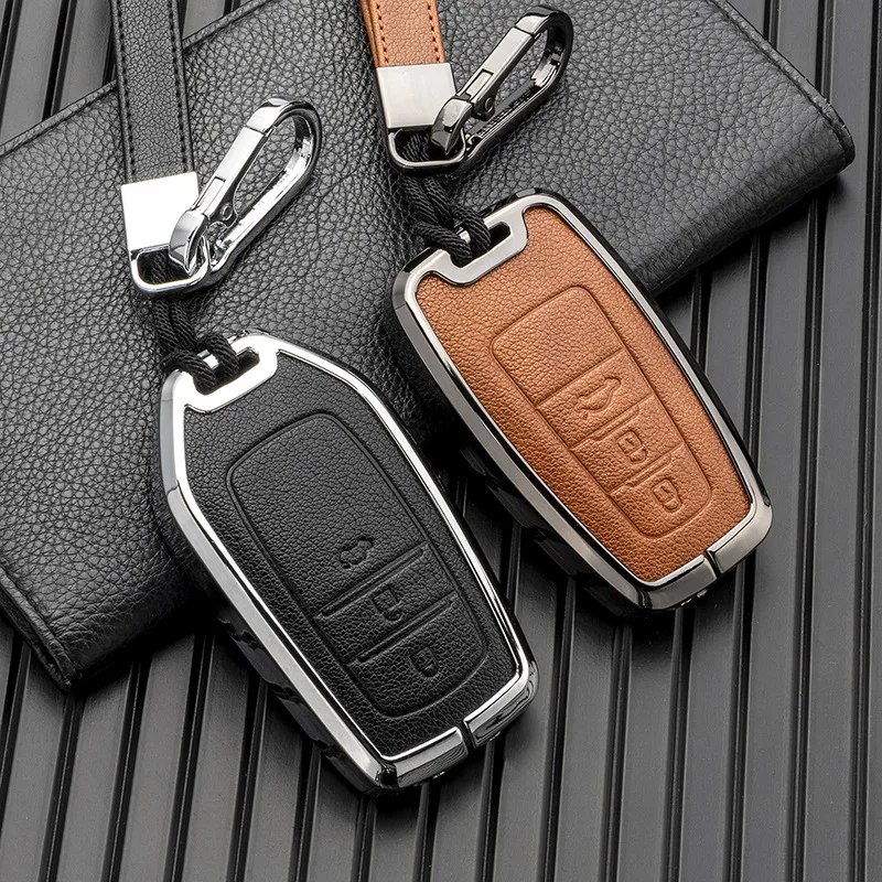 

Zinc Alloy Car Remote Key Case Cover Shell For Toyota C-HR Prius RAV 4 Camry Corolla Land Cruiser 200 Prado Crown TLK 200 Yaris