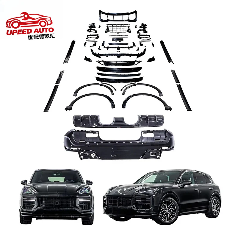 

Suitable for STLF Kit 025 Porsches Cayennes 9Y0 Facelift Upgrade 2024 Turbos GT Car Bumpers Auto Body Systems PP Tuning