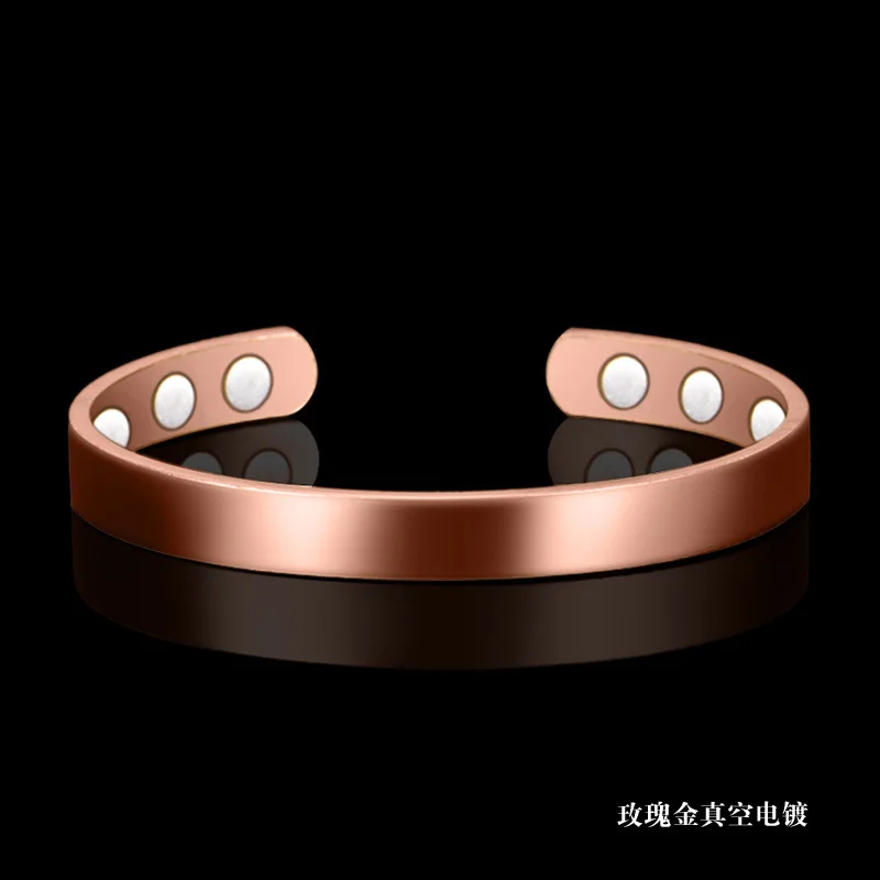 Women Men Copper Cut Bangle Jewelry Powerful Magnetic Bangle For Men Gift Healing Charm Bracelet