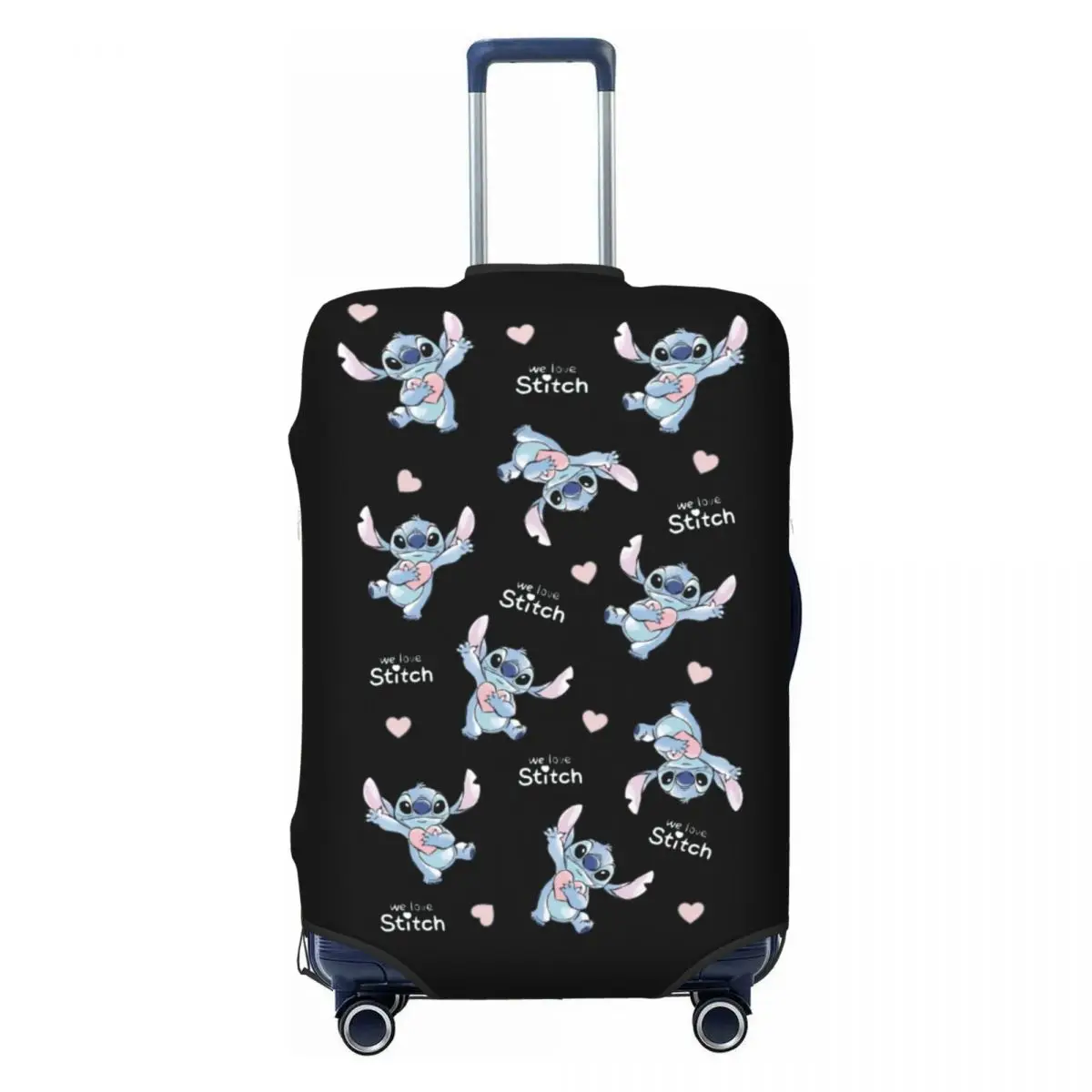 

Custom Stitch Anime Suitcase Cover Washable Luggage Covers Protector for 18-32 inch