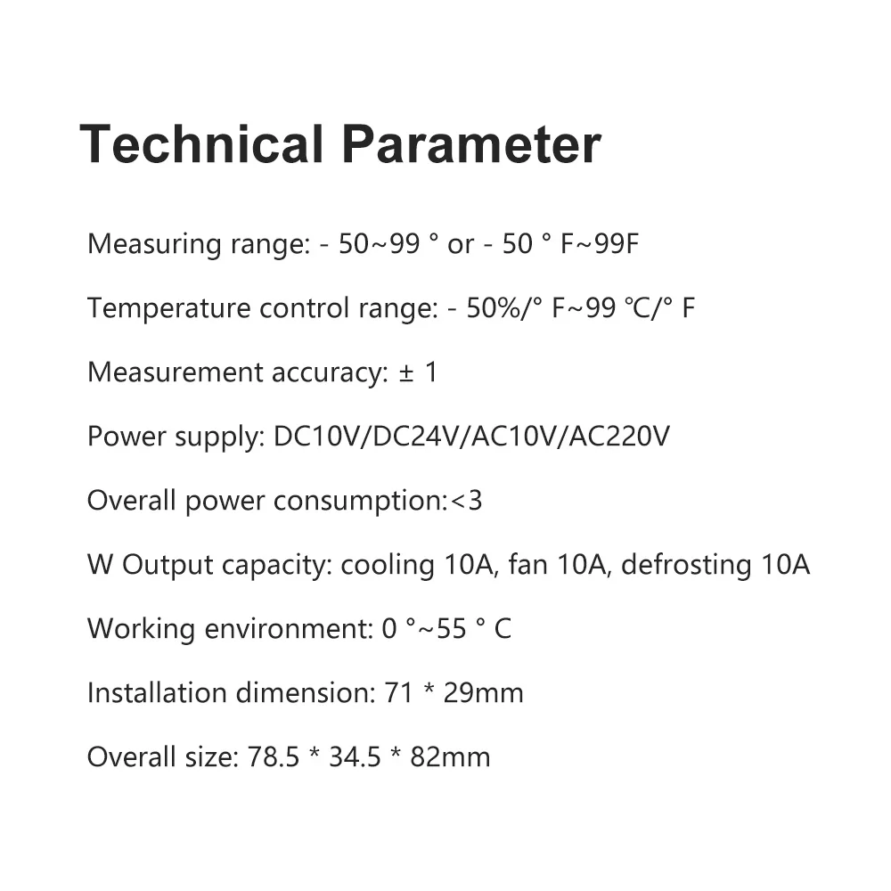 STC-9200 Heating Circulation Pump Temperaature Controller Digital Display Intelligent Automatic Thermostat Regulator