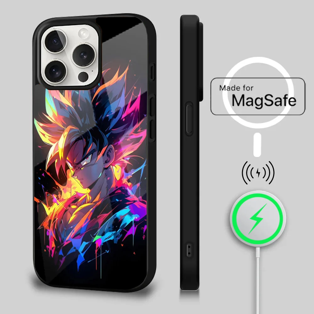 Anime D-Dragon- Balls Phone Case For iPhone 16 15 14 13 12 11 Plus,Pro,Max Mini Magsafe Magnetic Wireless Charging