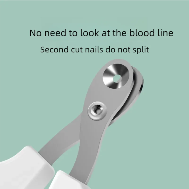 

Cat Nail Scissors, Small Blind Scissors with Round Hole, Pet Cat and Dog Nail Clippers, Anti-Bleeding Cat Nail Scissors, Anti-Ac