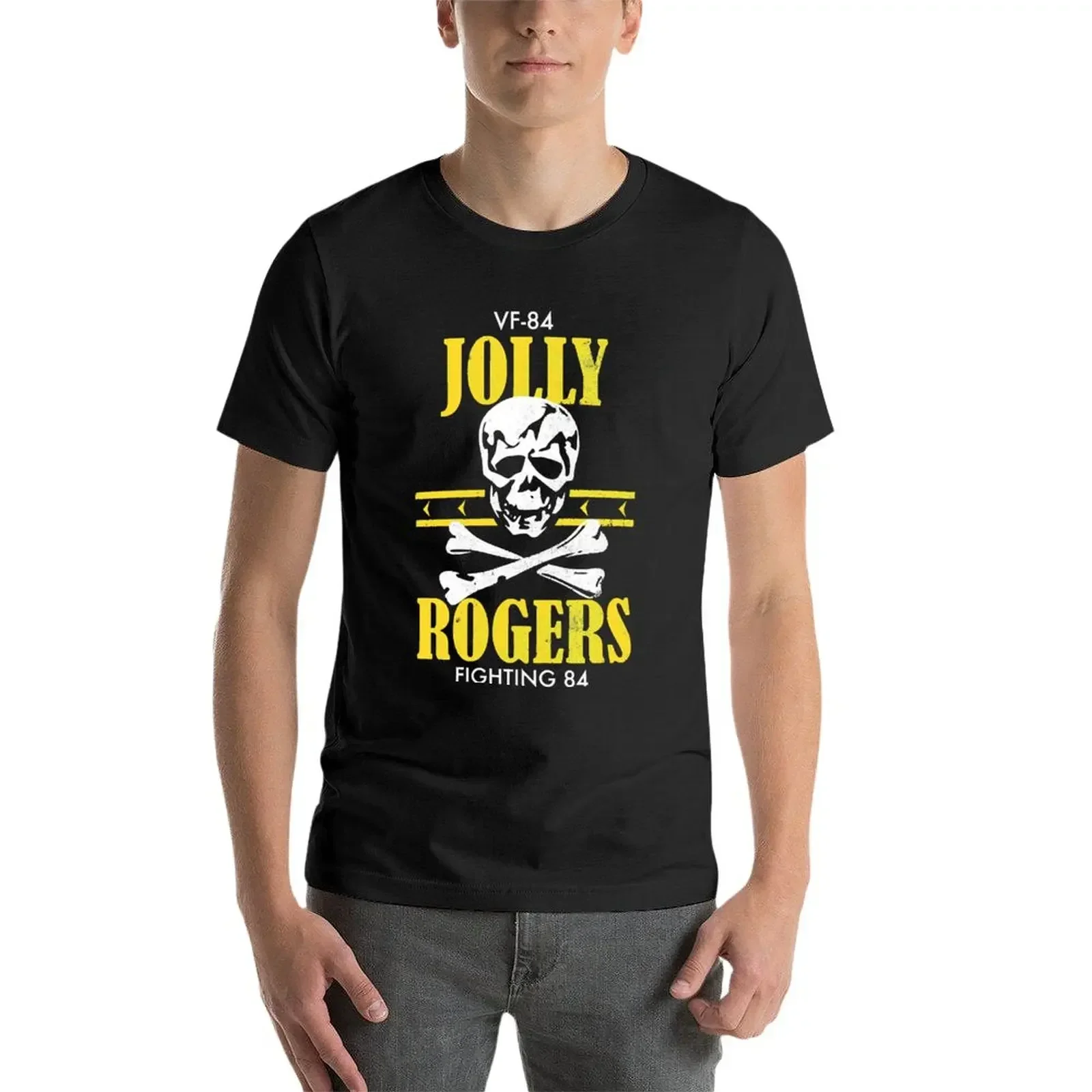 kawaii clothes for a boy blanks men clothes Surprise Gift Vf 84 Jolly Rogers (Distressed) Gifts Music Fan T-Shirt