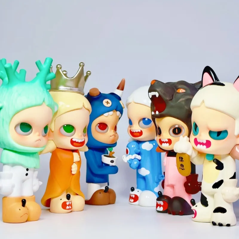 

Zsiga Walking Into The Forest Series Blind Box Kawaii Anime Figure Caixa Caja Cute Collectible Model Desk Decor Doll Toys Gifts