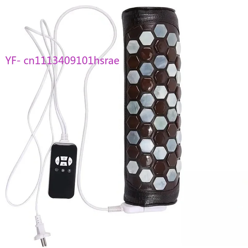 Tourmaline Heating Neck Massage Pillow Collar, Electric Warming Massager for Cervical Muscle Pain Relief