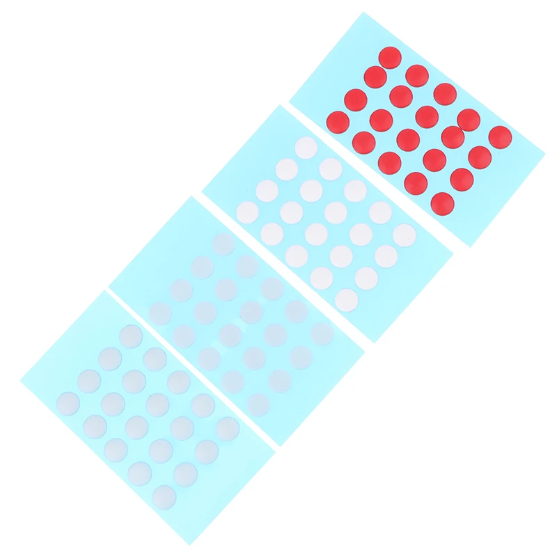 1 Pack Glass Mouse Skates DIY Universal Dots Mouse Feet Pads Sticker for Gaming Mouse Anti-Slip Pad