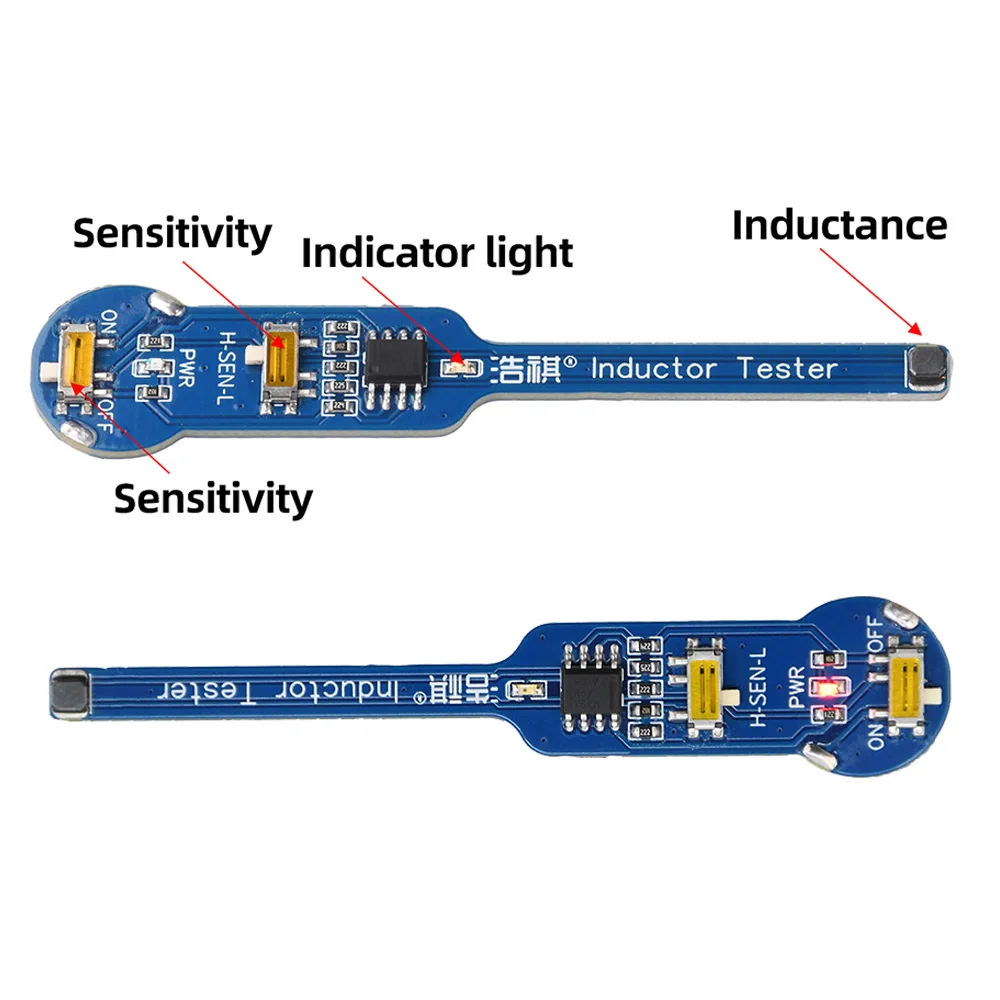 

Inductance Tester Electromagnetic Induction Tester Fast Fault Diagnosis for Phone Motherboard Repair with LED Indicator