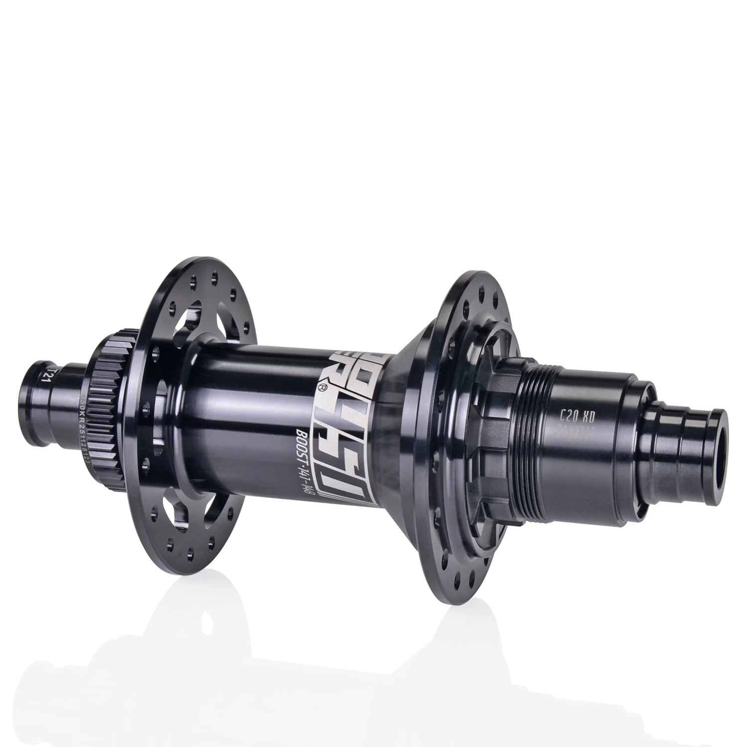 Koozer 450 Center Lock J-Bend Boost Hinterradnabe HG XD MS 8-12s 32 Loch Cr-Mo Stahlachse 5x141mm 12x148 Fahrradteile MTB Fahrradnaben – Detail 15