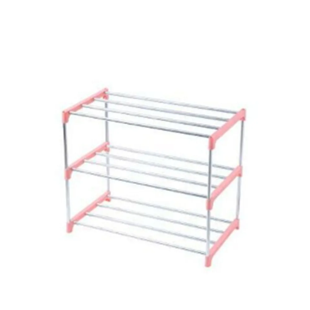 Stainless  Simple Multi Layer Shoe Rack   Easy Assemble Storage Shoe Cabinet Shoe Rack Hanger Home Organizer Accessories