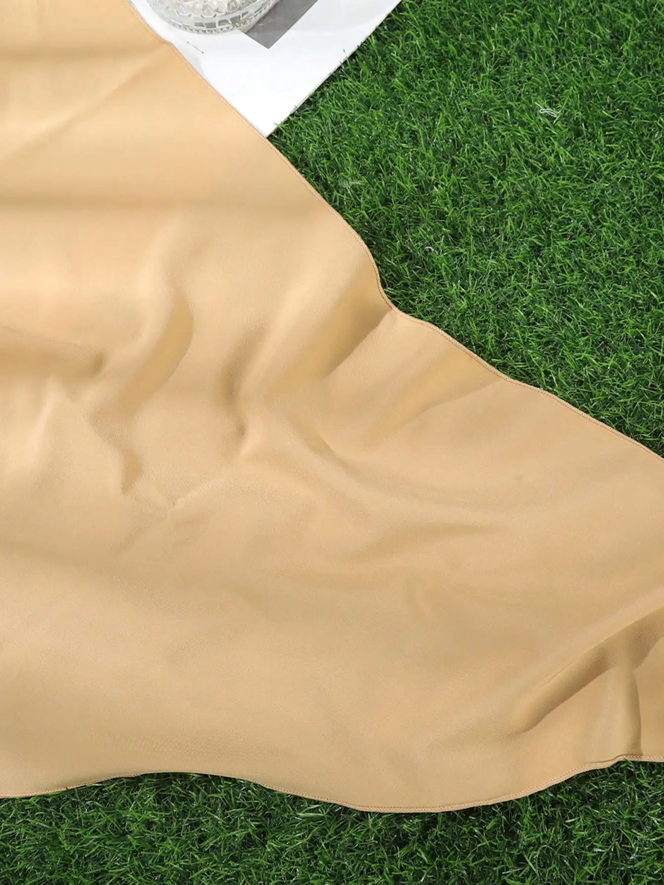 

Богемный однотонный треугольный шарф-повязка для женщин, защита от солнца, повязка для волос