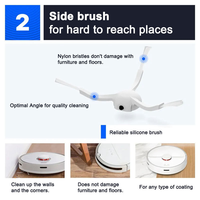 LITE-For Xiaomi Mijia 1C 2C For Dreame F9 Replacement Accessory Hepa Filter Main Side Brush Mop Cloth STYTJ01ZHM STYTJ02ZHM