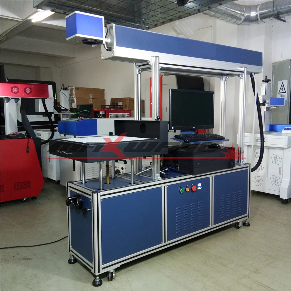 

Maxwave CO2 300*300 Glass Tube Marking Machine High Speed 10000mm/s Multi Format 300 - 1500mm Non Metal Marking