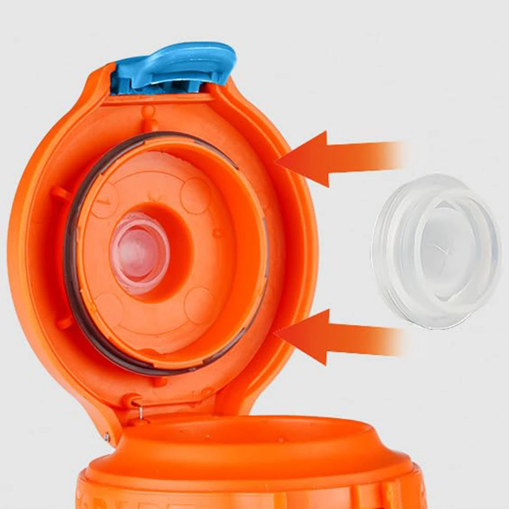Paquete de 6 válvulas dispensadoras, válvula de silicona y inserto de plástico con destornillador, accesorios de repuesto para botella de agua Gatorade Gx