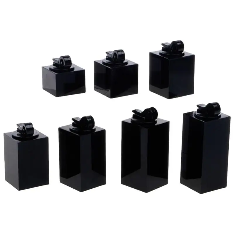 

A52E Multipurpose 7 Pieces Acrylic Rings Display Set for Storefronts and Shows