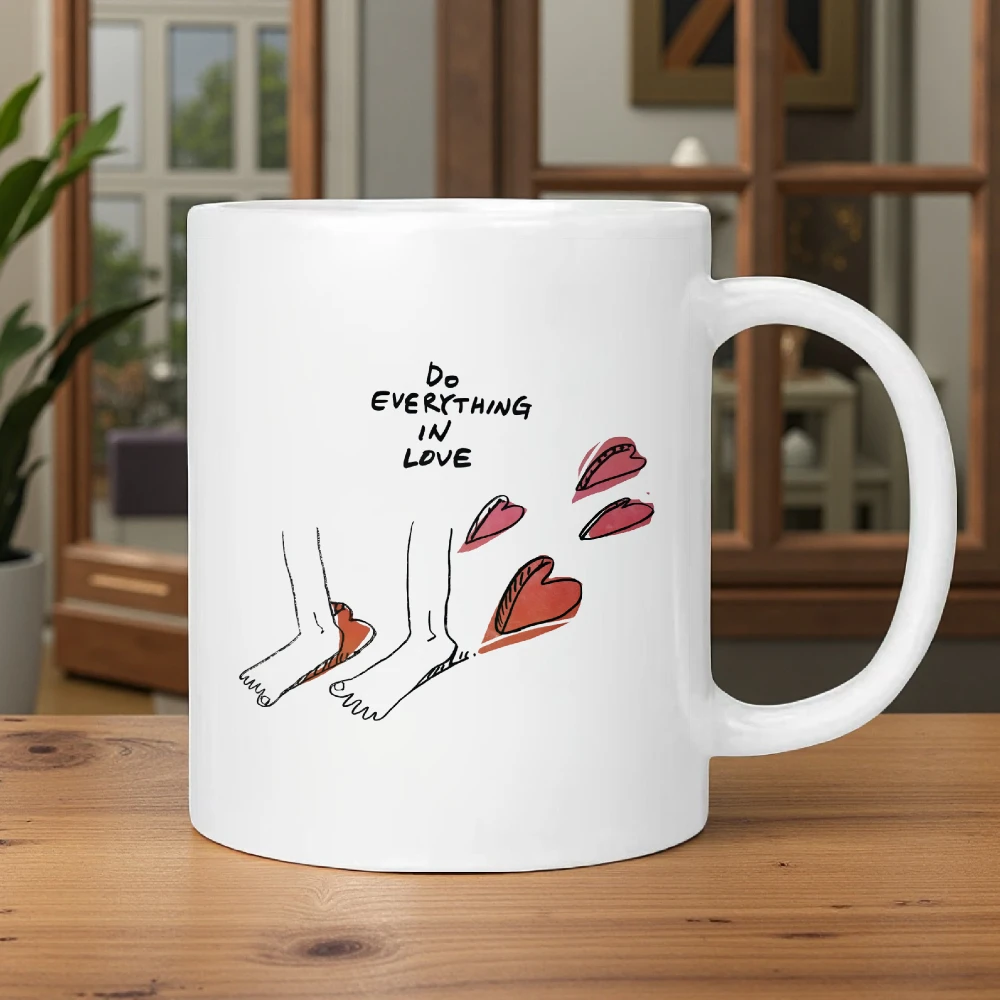 Une tasse en céramique avec le - Coffee Tea Or avis et prix