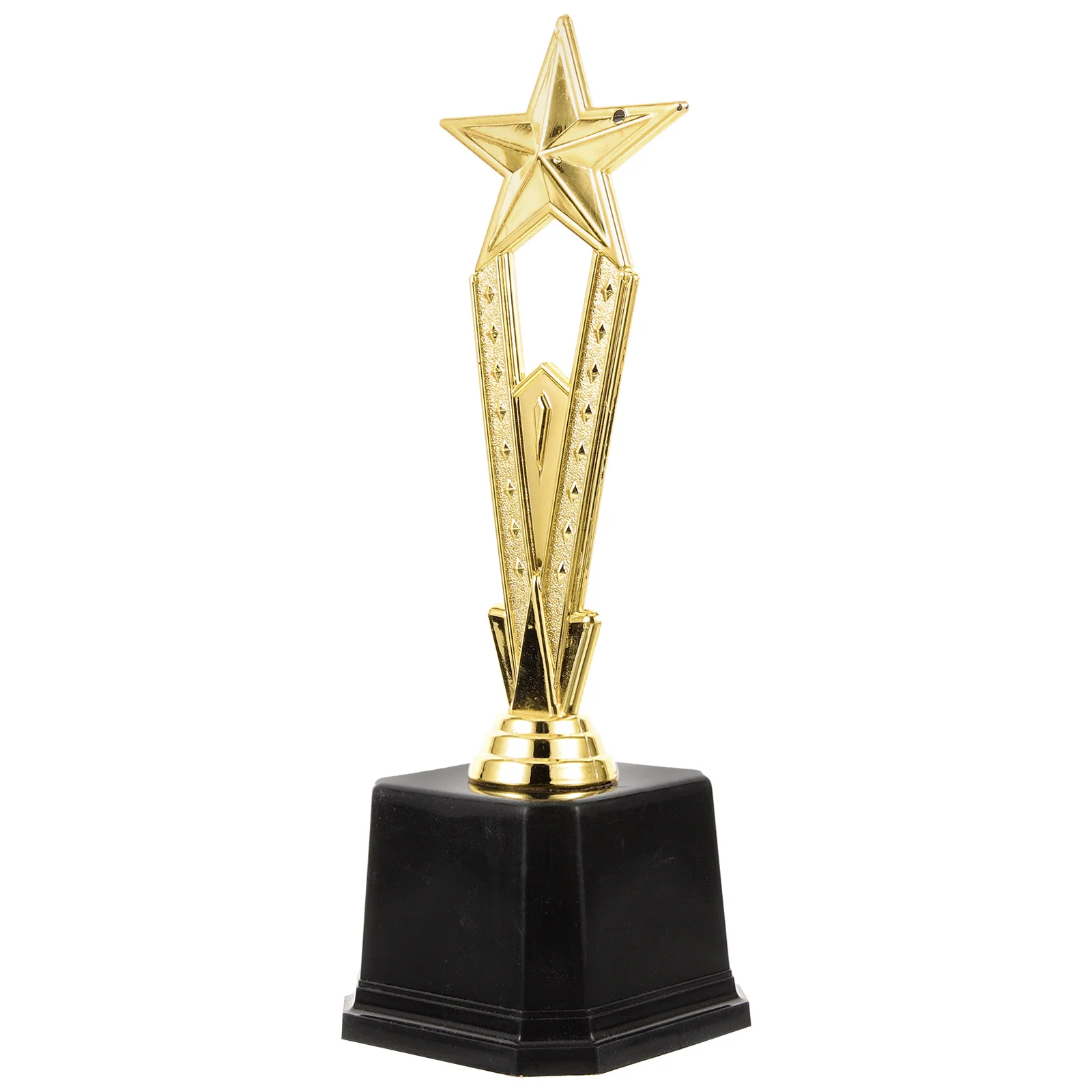 Children's Trophy Bright Cup Ceremony Competition Prize for School Plastic Pentagram Model Kindergarten