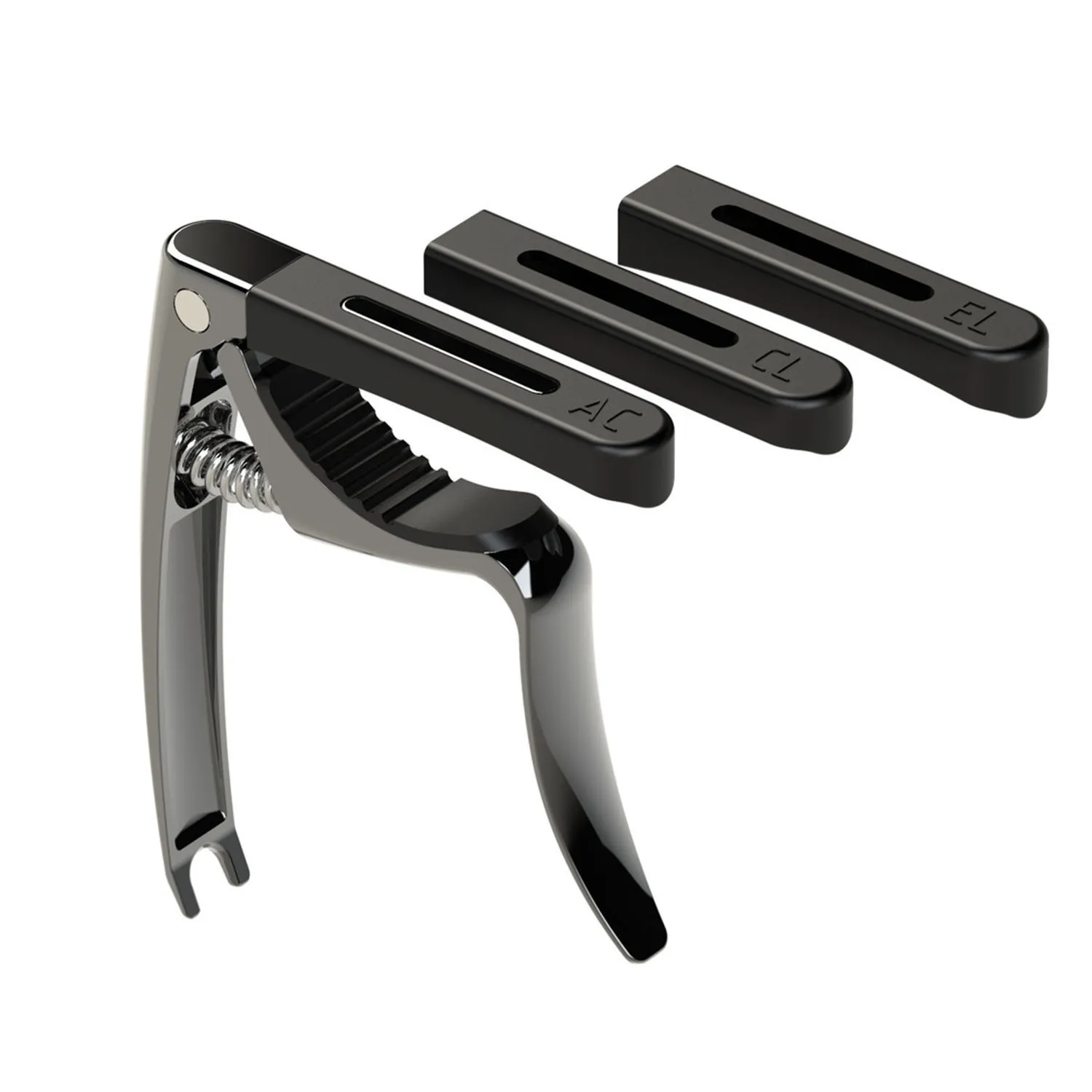 Solo Guitar Capo Replaceable Plug Zinc Alloy Folk Guitar Capo Folk Classical Guitar Electric Guitar Universal Guitar Accessories