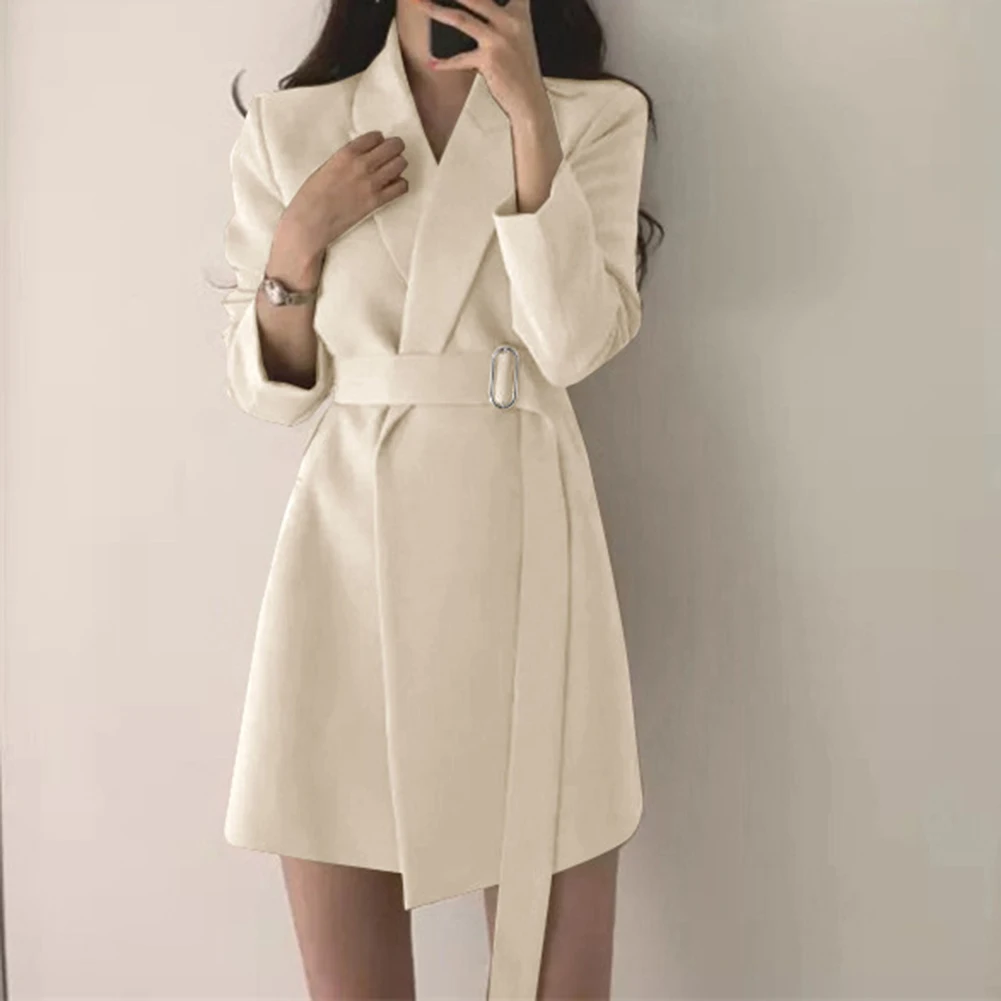 Lässiger Anlass, Reversgürtel, Jacke, eleganter Blazer, brandneuer Artikel, Freizeitkleidung, bequeme Passform, modisches Design