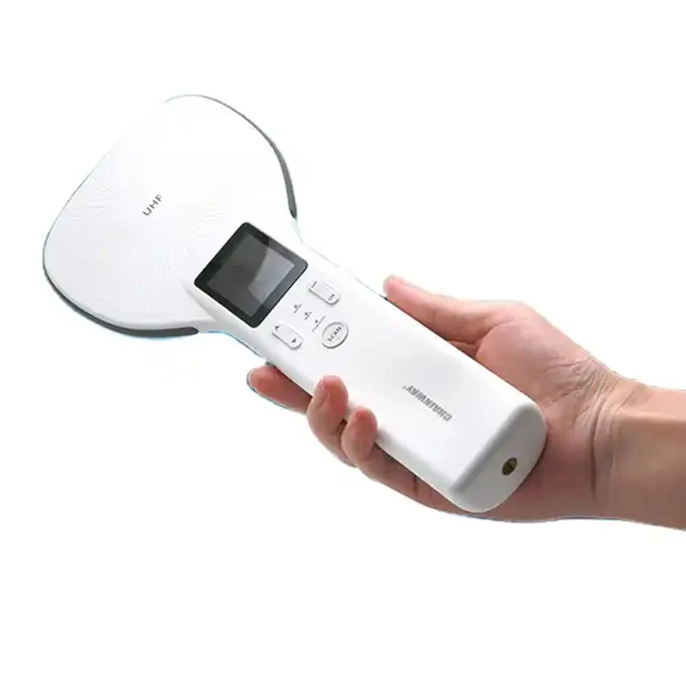 

Original Chainway R2 Handheld Swing Reader for Jewelry Bluetooth UHF RFID Reader with UHF E710 & SE2707 2D Barcode Scanner