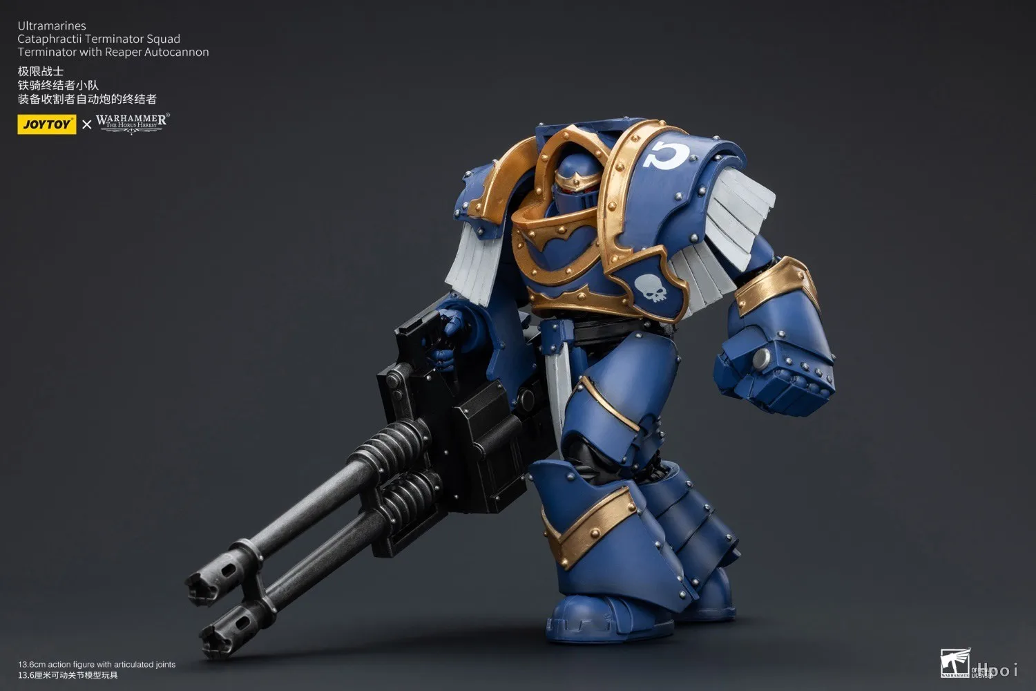 

【FS】JOYTOY Warhammer 40K Scale 1/18 Action Figures Ultramarines Cataphractii Terminator Squad Models Toys Gifts