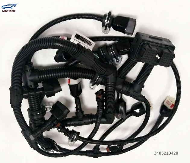 For Komatsu PC200 / 210  220  240-8  6d107 Engine Fuel Injector Harness 6754-81-9450