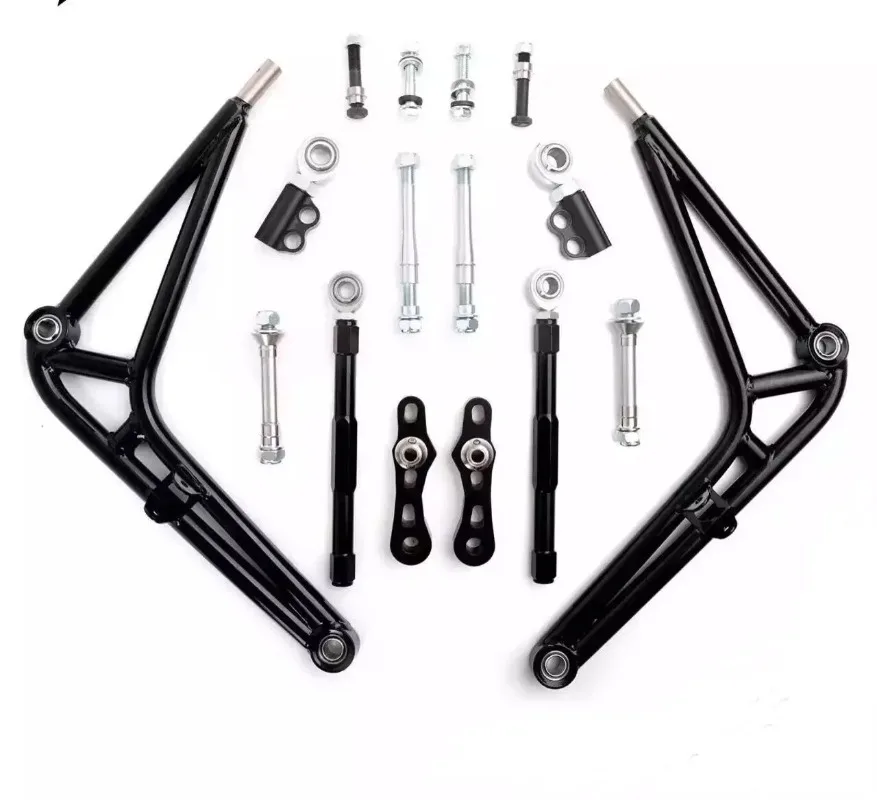 

Modified for racing competition BMW E36 E46 front and lower swing arm large angle, rear beam angle adjustment tie rod