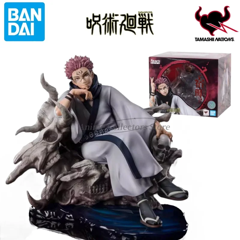 

Bandai Jujutsu Kassen Tokoh Anime Ryomenen Sukuna FiquartsZERO ActionFigure Mainan Bonekauntukanak-anakhadiahModelkoleksi