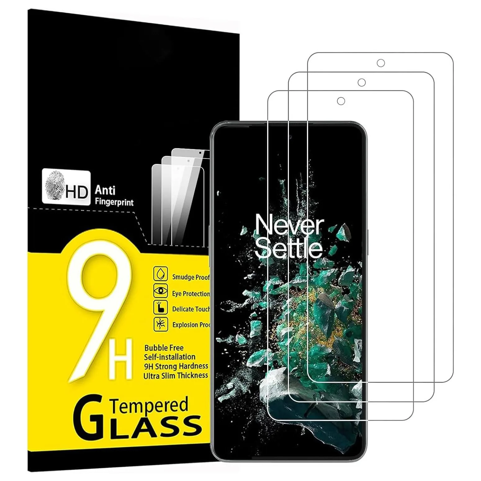 

3pcs Tempered Glass For OnePlus Ace 5/Ace 5 Pro/Ace 5 Ultra Screen Protector Glass OnePlus Ace 6/Ace 6T Protective Film