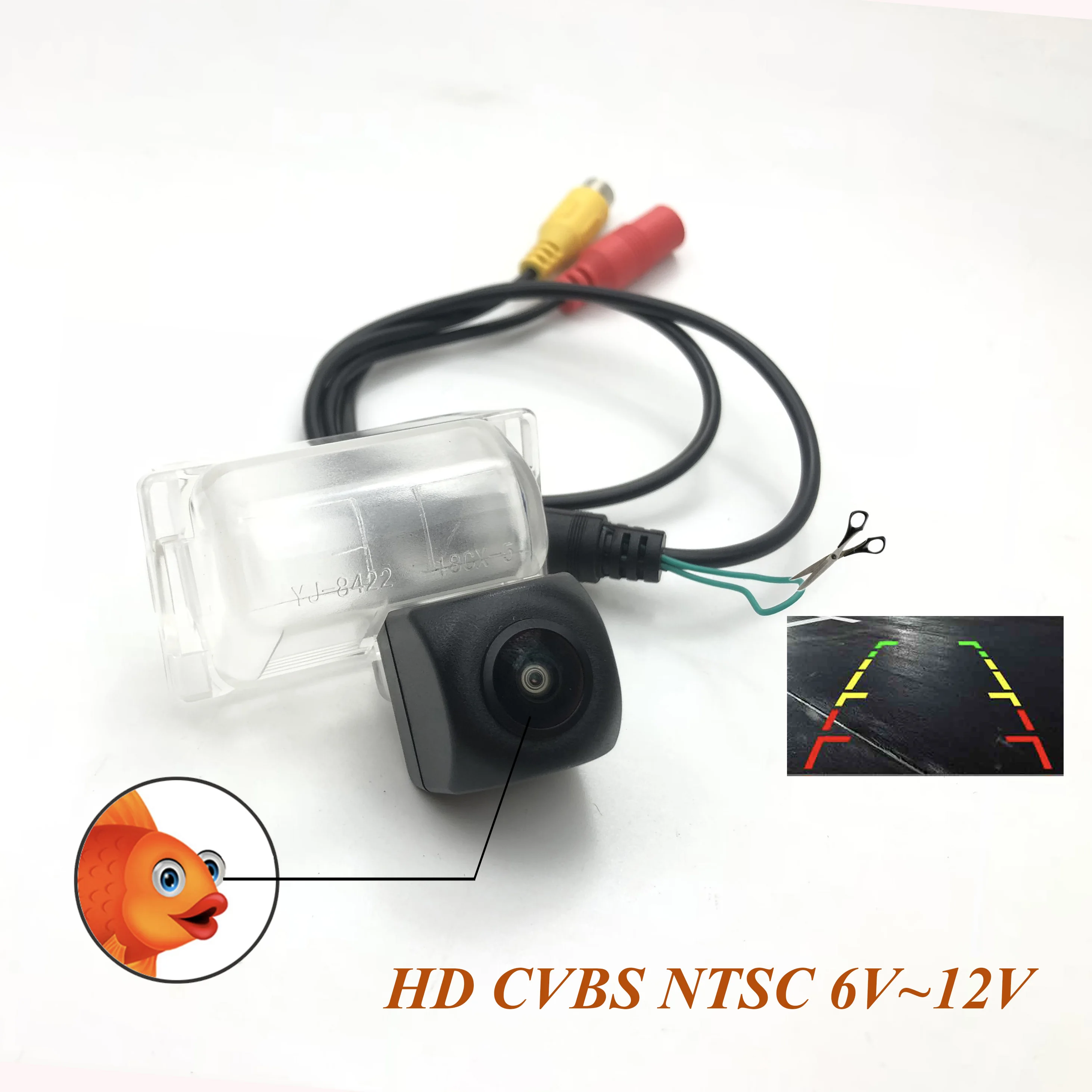 Vkauto rückfahr kamera kit für mazda Cx-5 cx5 ii kf 2016 ~ 2021 für oem stereo hd backup rückfahr kamera c28 adapter kabel