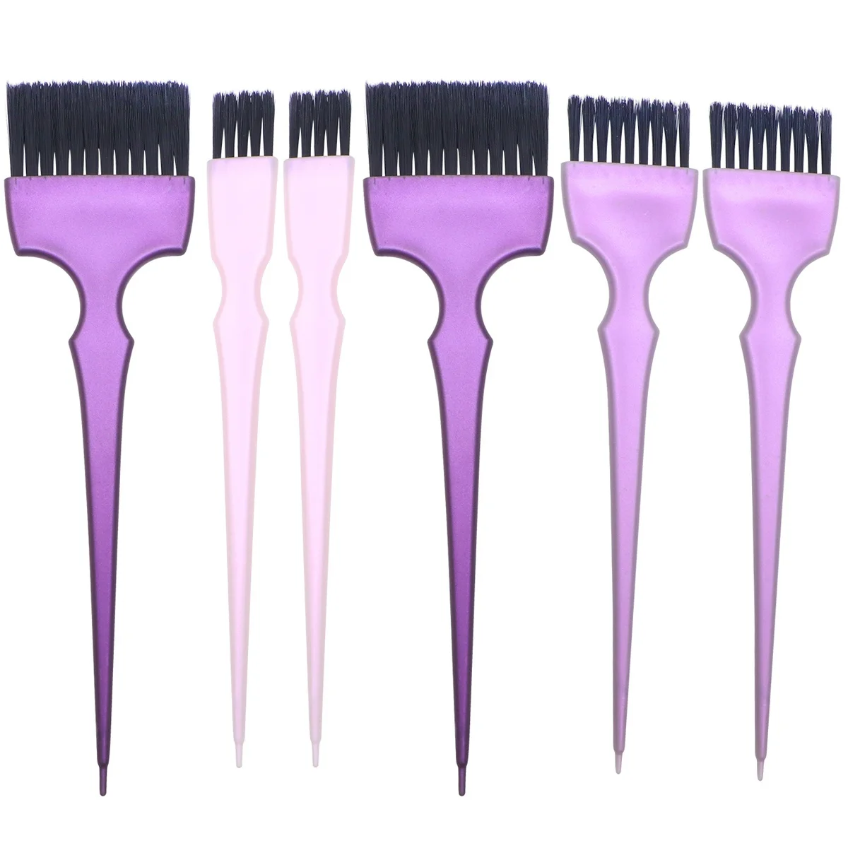 مجموعتان من أدوات صبغ الشعر، فرشاة تينت متينة، سهلة الاستخدام، ملحقات صالون التجميل، تلوين بنفسك، مقاسات S M L، صبغ الشعر #3