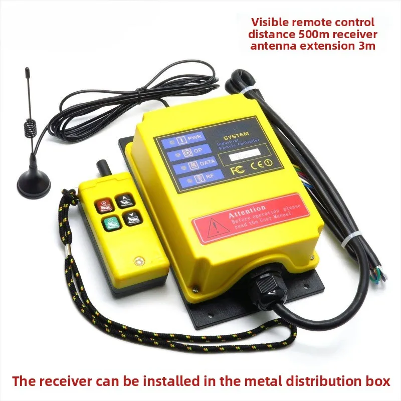 

F21-2S-Y Lift 500m Long Range Industrial Wireless Remote Control