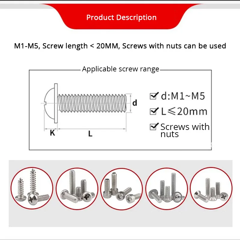 110v-220v Fully Automatic Screw Arranging Machine M1-M5 Screws Feeder Tools Automatic Screw Distributor Screw Conveyor