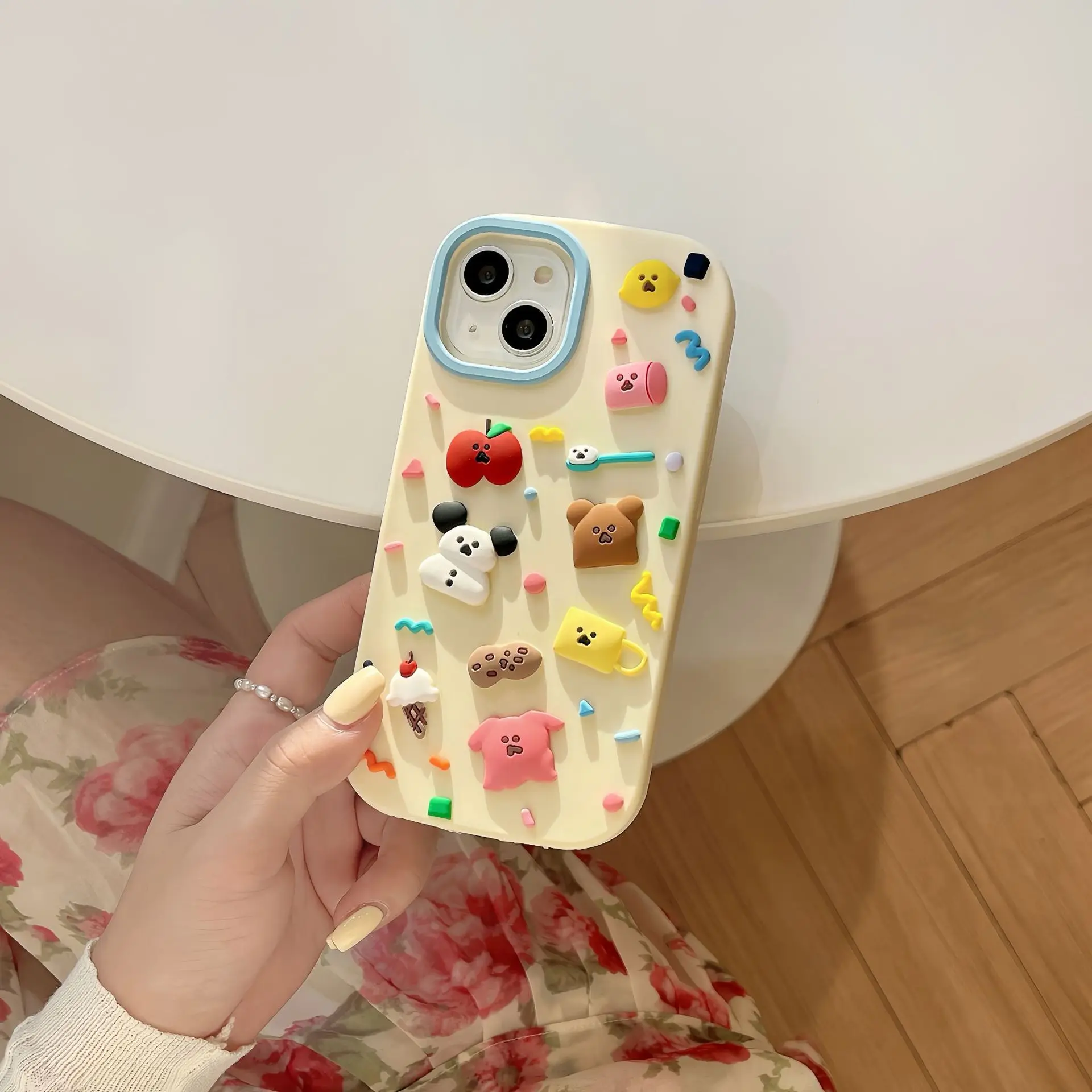 New Funny Party Animals Silicone Phone Case for iphone11 12 13 14 15 16  Pro Soft Back Cover