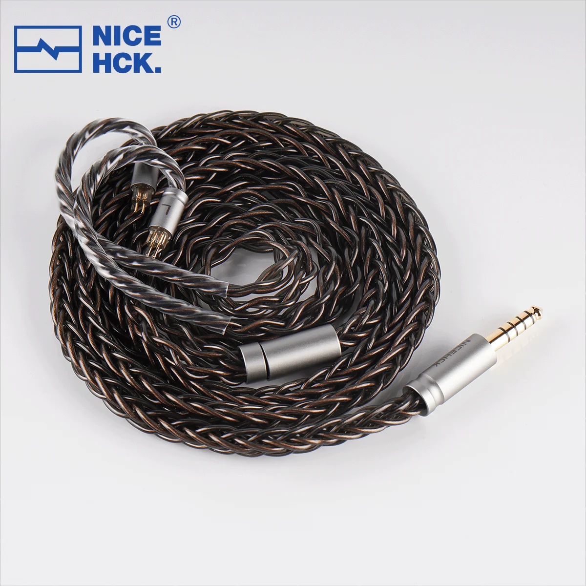 NICEHCK MoonDusk Cable Three High-End Conductors Mixed 2Pin/QDC Audiophile Wire for Daybreak Monarch MK4 Davinci NX8 IEM