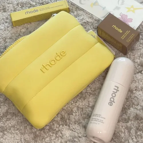 Imagen 2 del producto Para iPhone 17 Air ProMax 16 15 14 13 12 11 Pro Max Plus lápiz labial cinta Rhode galleta de azúcar Pbj brillo de labios hidratante funda de teléfono