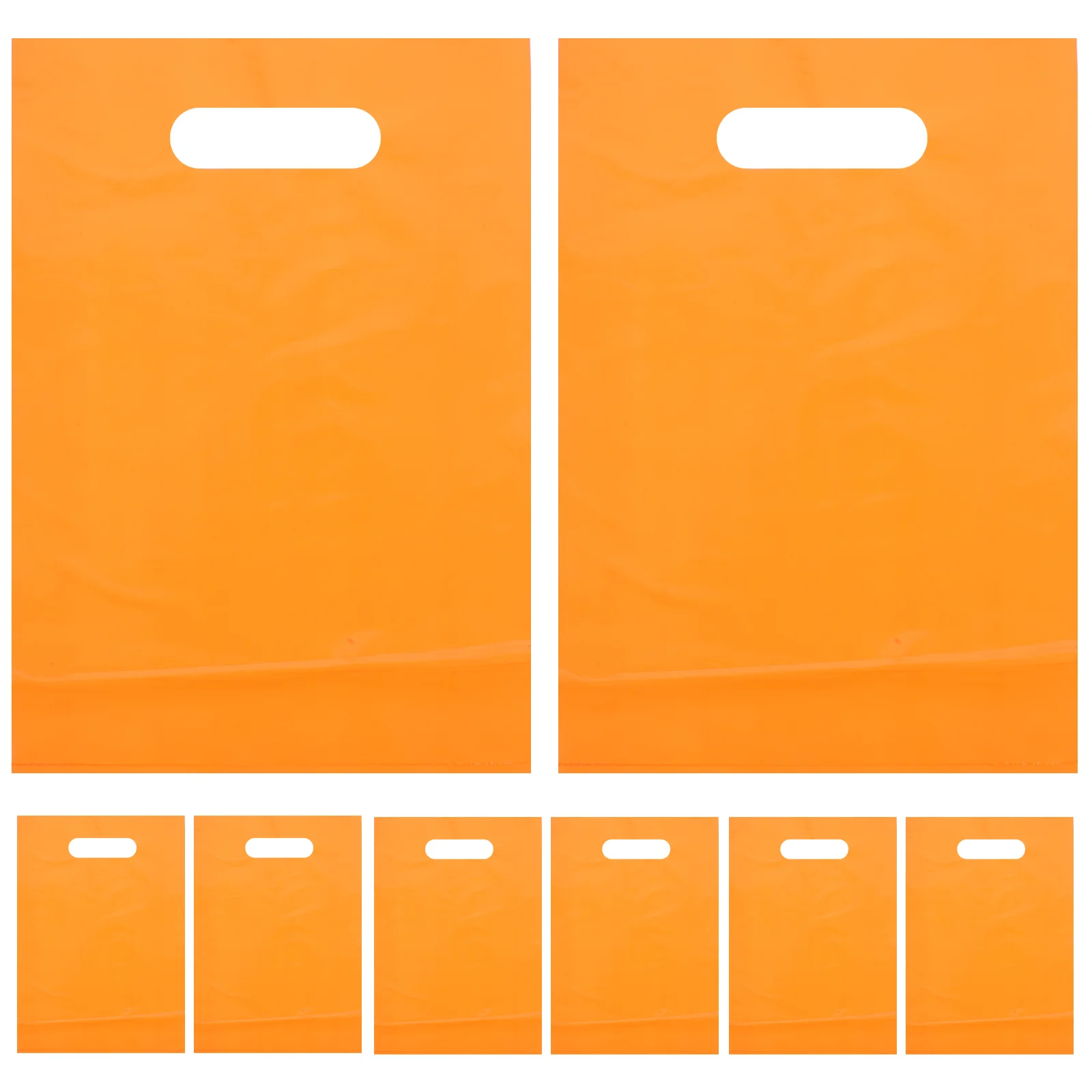 

100 Pcs Gift Bag Packing Plastic Bags Retail Boutique Shopping Packaging Merchandise