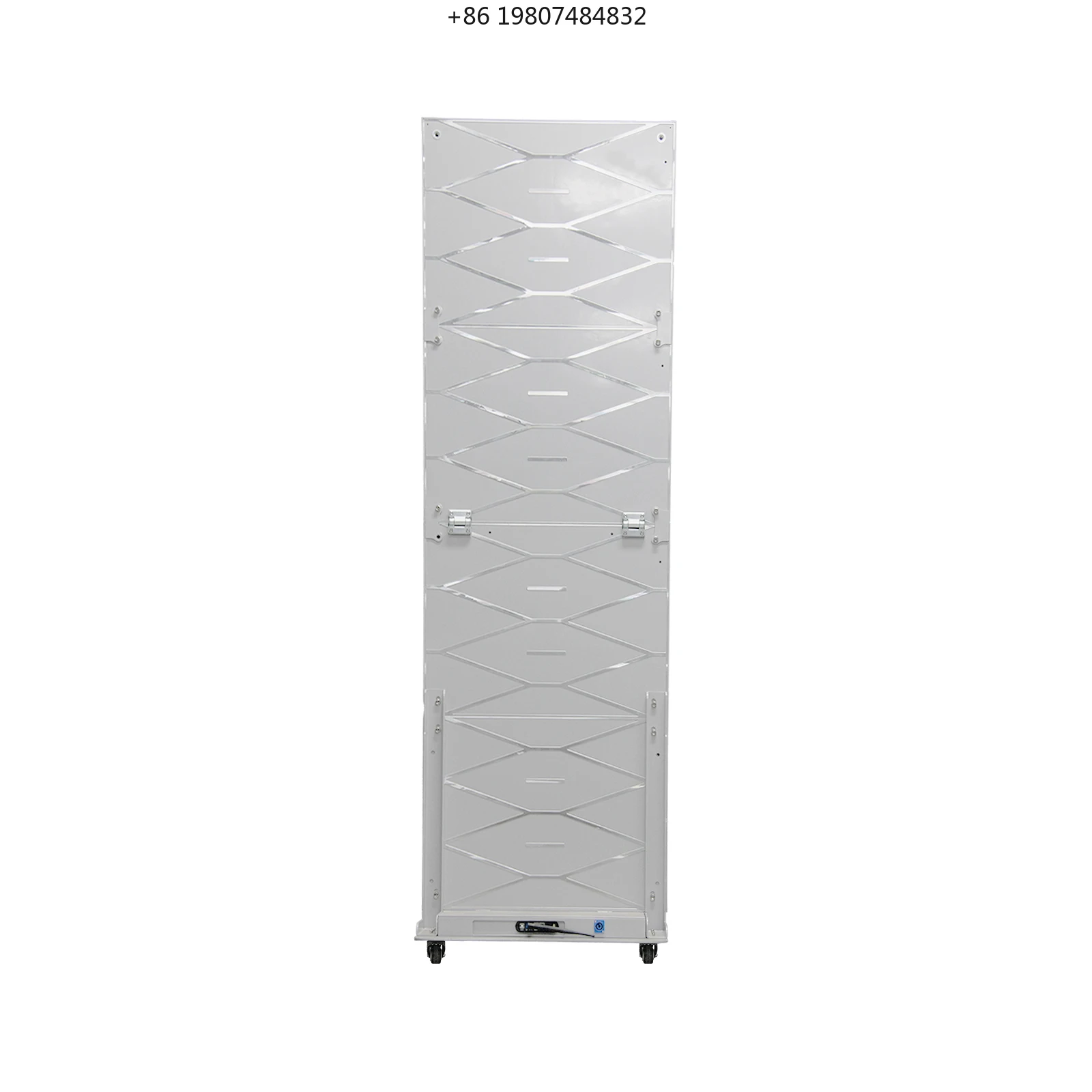 Portable Three-Fold Movable Double-Sided LED Poster Display Screen 500cd Brightness 7680Hz Refresh Rate for Aliexpress