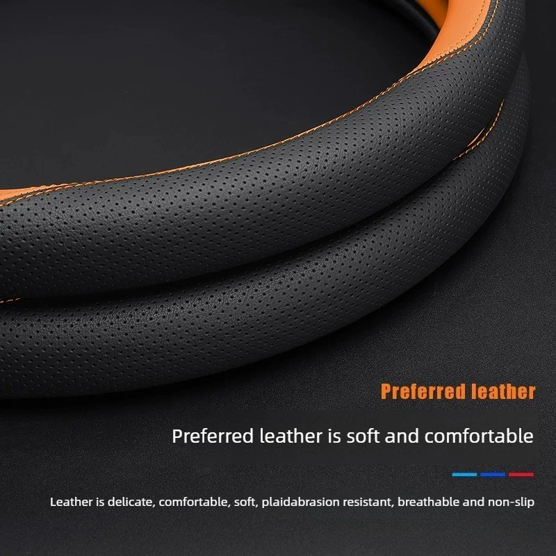 For Zeekr 8X 2026 Steering Wheel Cover Special Car Interior Car Supplies Modified Handlebar Cover Anti-skid Accessories Supplies