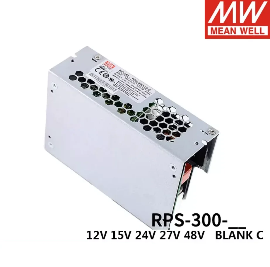 Mean Well RPS-300 RPS-300-12-C RPS-300-15-C RPS-300-24-C RPS-300-27-C RPS-300-48-C, Mean Well RPS 300W