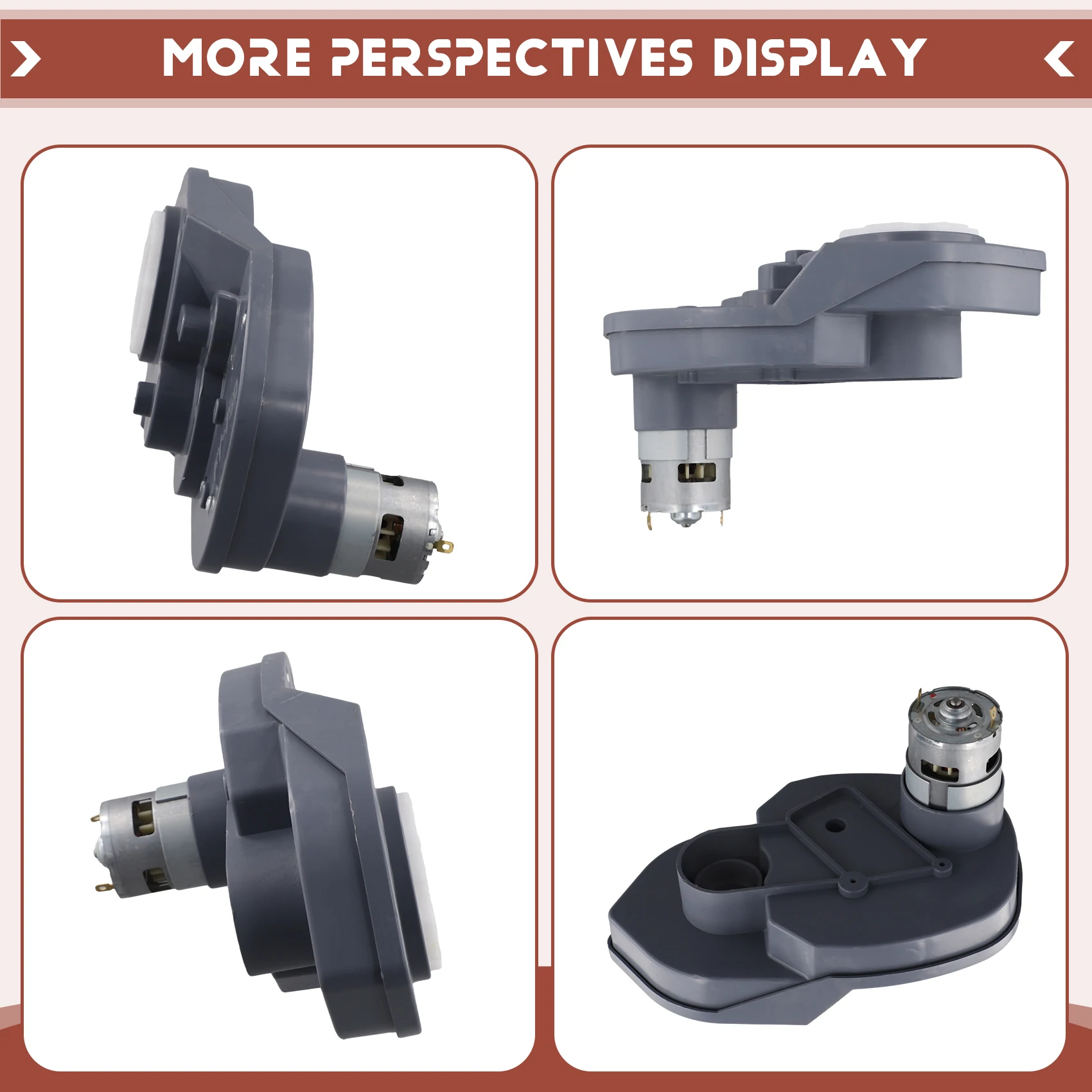 

Мотор-редуктор A71Z RS755 для детского электромобиля, 24 В, 16000 об/мин, корпус редуктора, запчасти для радиоуправляемых машин
