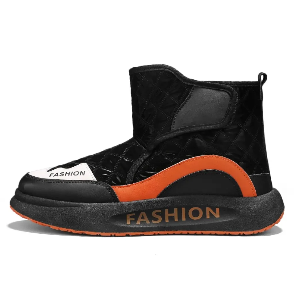 انخفاض سعر بيع شتاء جديد أحذية رجالية عالية الجودة يندبروف الثلوج الأحذية المضادة للانزلاق ارتداء مقاومة أحذية رجالي دافئة المنخفضة قطع الأحذية