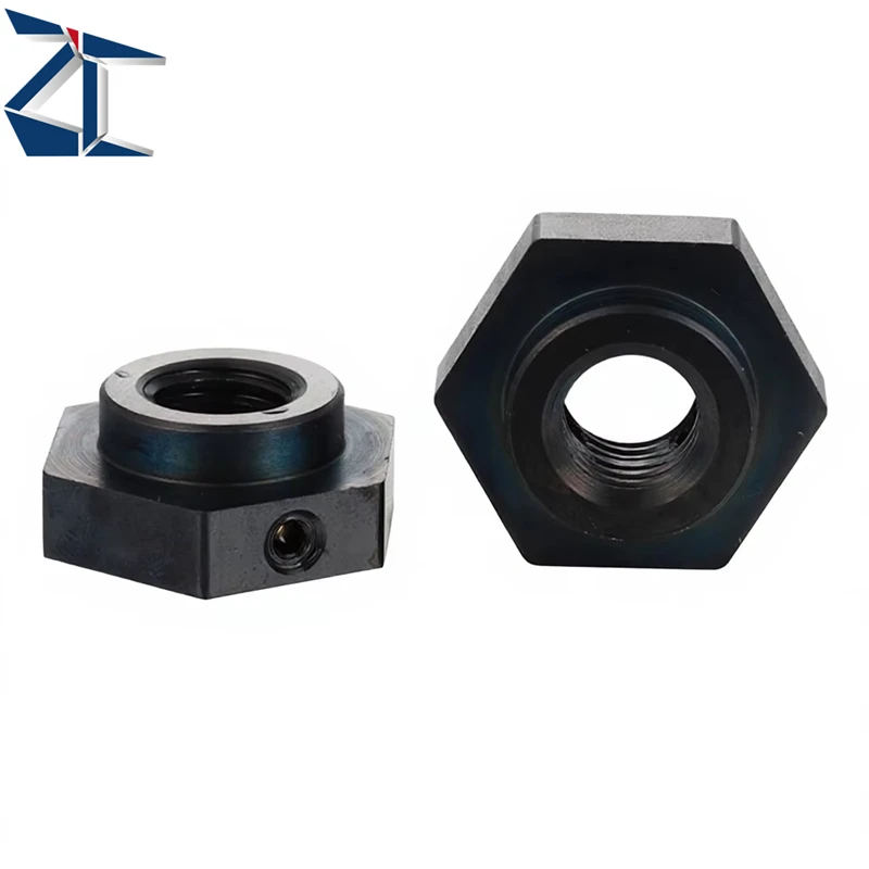 ZBNCM Hex Threaded Stop Type Anti-Loosening Bearing Lock Nut Self-Locking Industrial Nut for Machinery Mold Automation