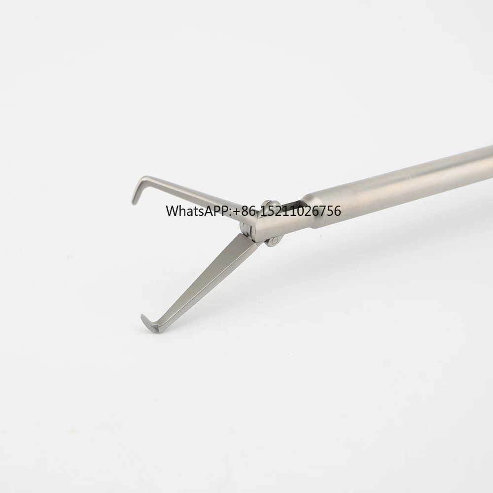 Grasping Forceps Uterine Grasper 10mm Tenaculum Graspers for Hysterectomy/Myomectomy, 10mm Laparoscopic Instruments