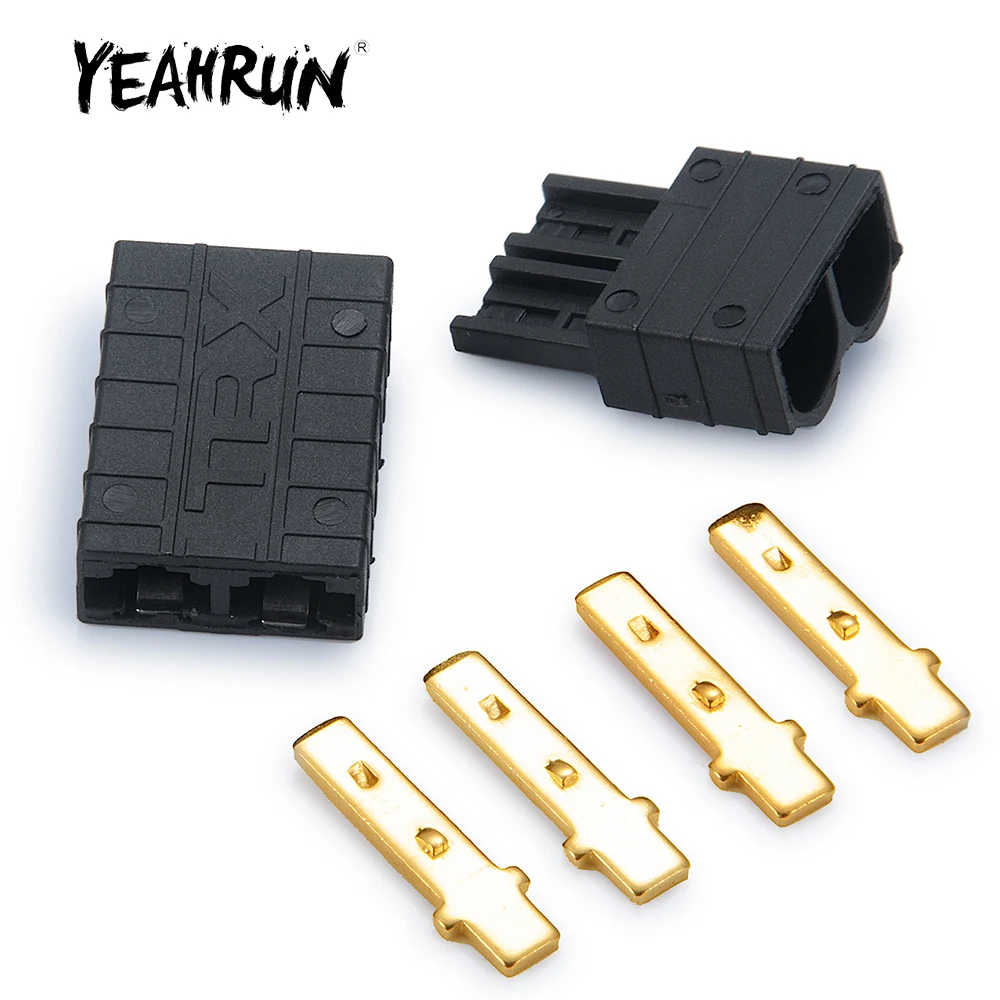 YEAHRUN 5Pairs Male & Female TRX Plug Connector for TRX RC Car Boats Planes Helicopters Lipo Battery Parts