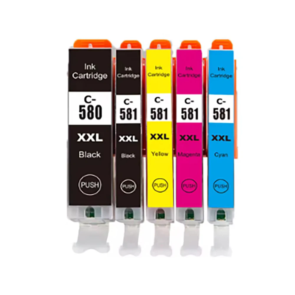 

PGI-580 CLI-581 Ink Cartridge For Canon TS705 TR7550 TR8550 TS6150 TS6250 TS6350 TS705 TS8150 TS9150 TS8350 Printer