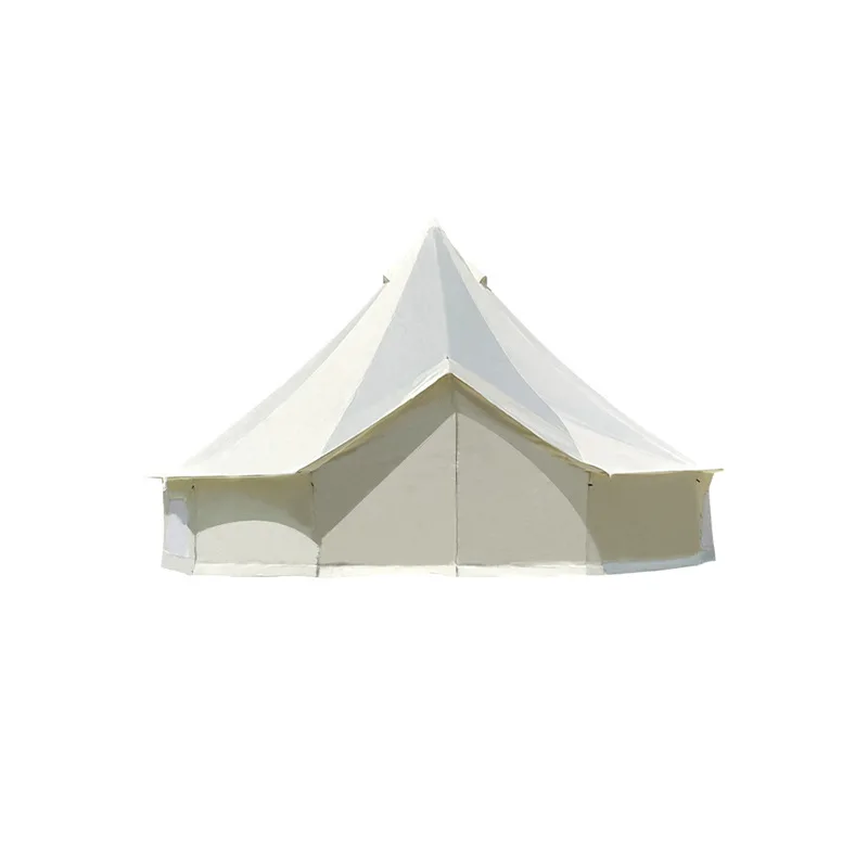 Tienda de campaña al aire libre pirámide protector solar indio impermeable campana a prueba de viento tienda de yurta Oxford engrosada