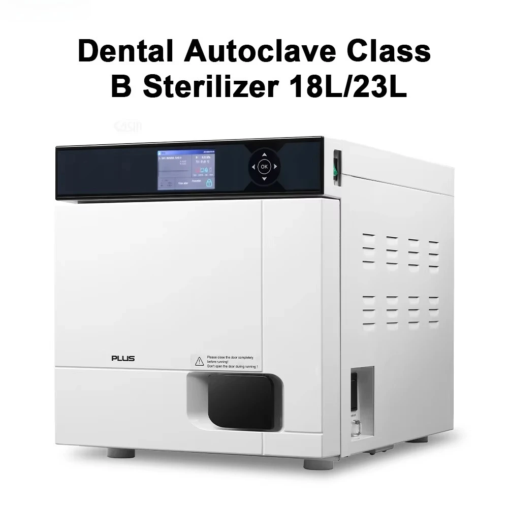 High Quality 18L/23L Dental  Medical Class B Autoclave Pressure Steam Sterilizer for   CE Approval