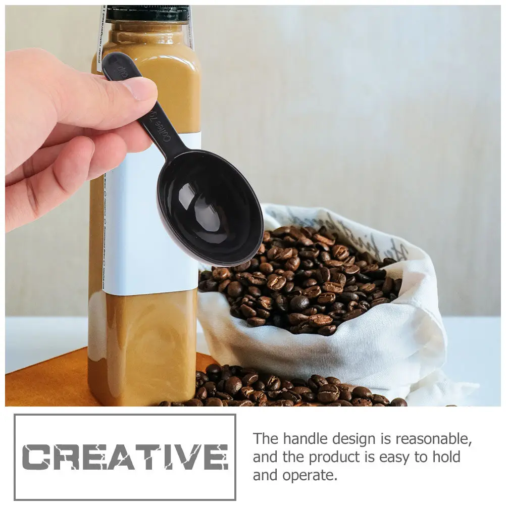 30Pcs Coffee Measuring Scoop Premium Plastic Powder Spoon for Ground Coffee Flour Milk Powder Tea Leaves Kitchen Restaurant Bar